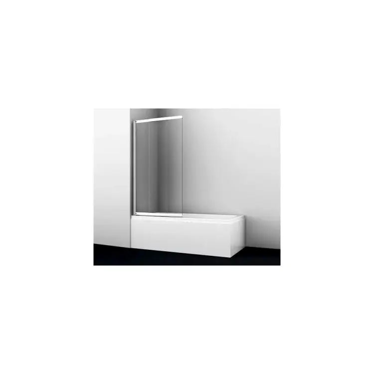 Стекляннная шторка на ванну WasserKraft Main 41S02-100WasserSchutz