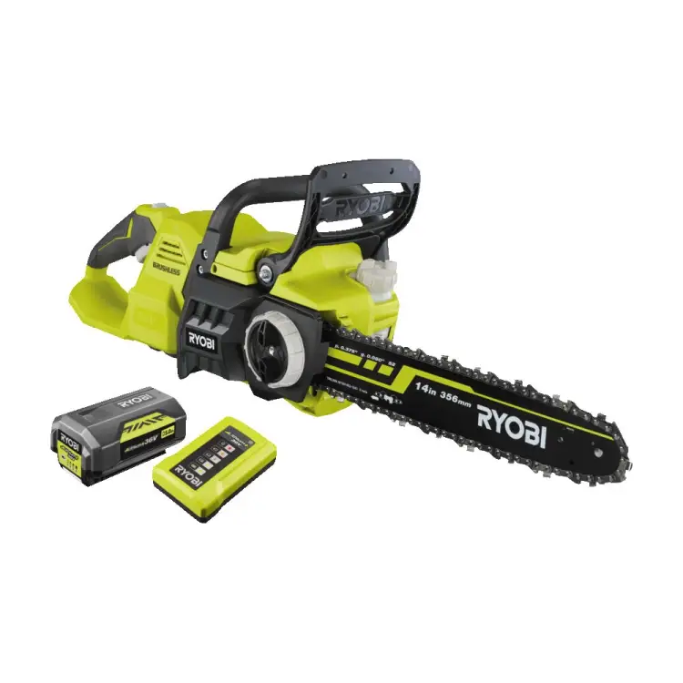 Бесщеточная цепная пила Ryobi RY36CSX35A-150 5133004596 Бесщеточная цепная пила Ryobi RY36CSX35A-150 5133004596