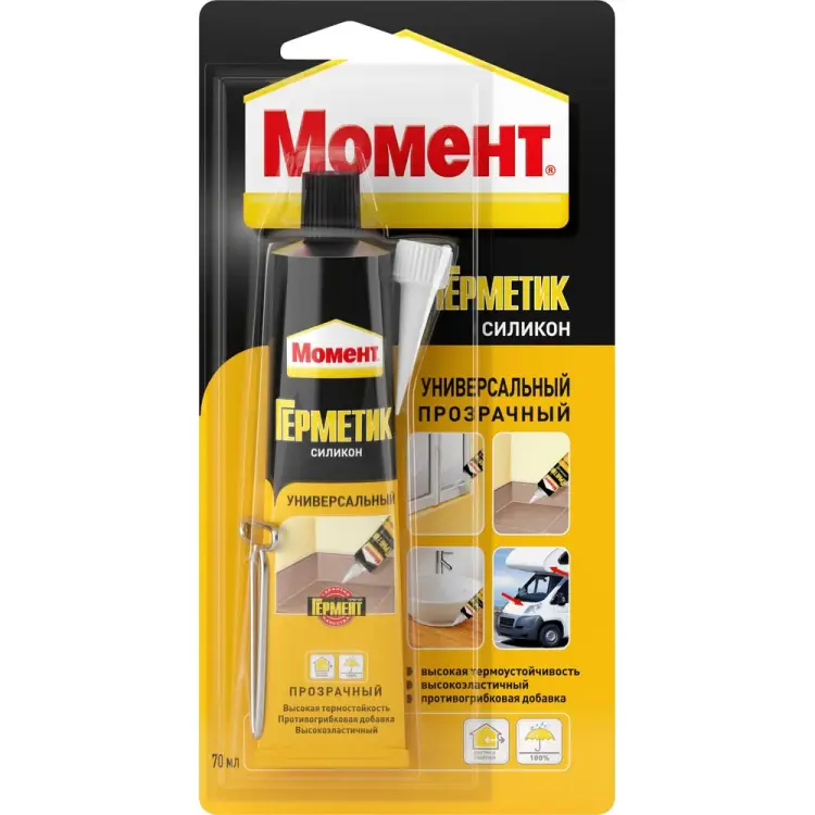 Универсальный силиконовый герметик МОМЕНТ 3002434