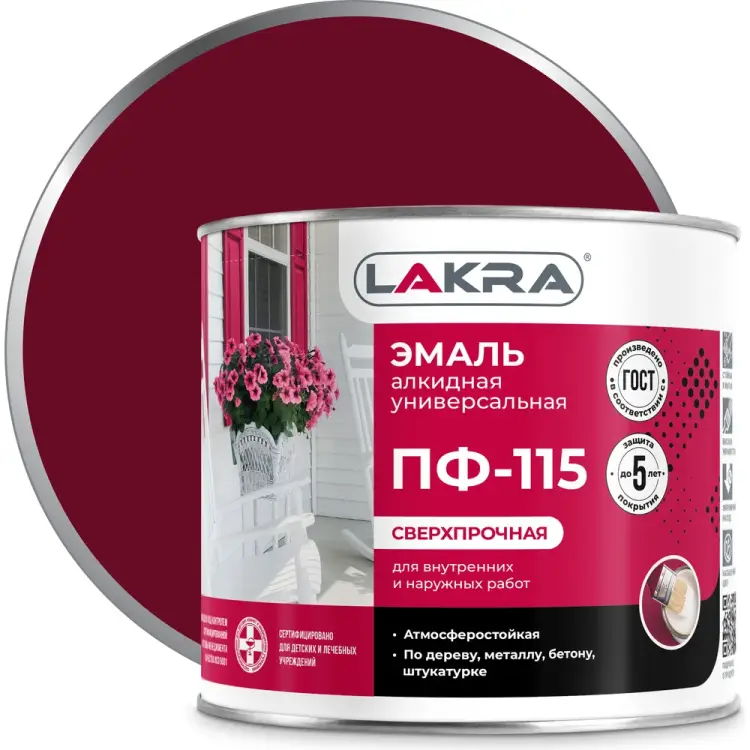 Эмаль ЛАКРА ПФ-115 90000742954 Эмаль ЛАКРА ПФ-115 90000742954