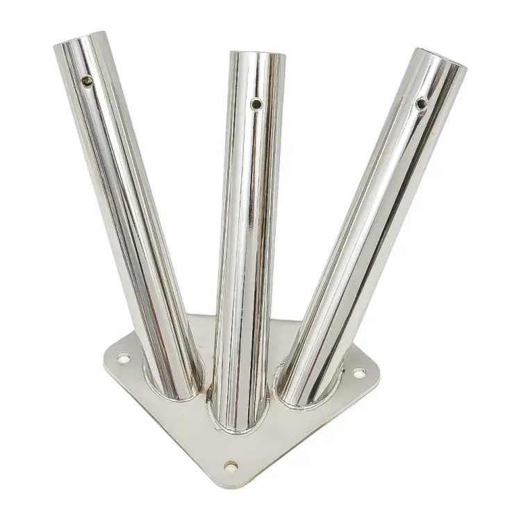 Трехрожковый настенный кронштейн для флага PALITRA TECHNOLOGY 50500-3-AISI