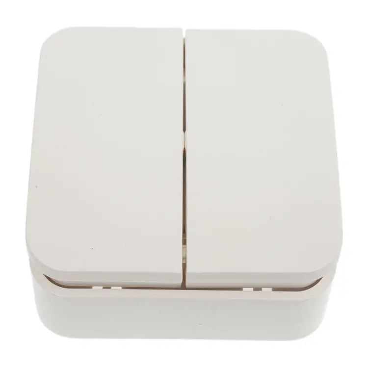 Двухклавишный выключатель Systeme Electric BLANCA BLNVA105002