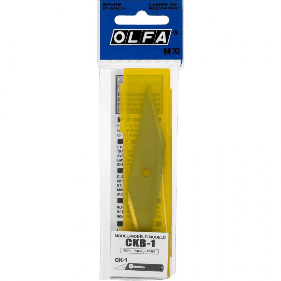 Сегментированное лезвие для ножа CK-1 OLFA OL-CKB-1