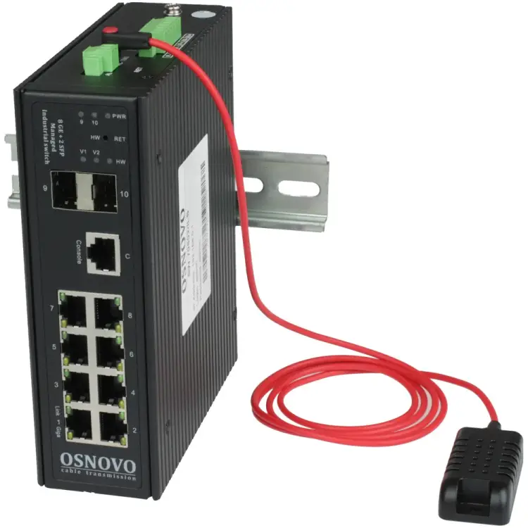 Управляемый (L2+) PoE коммутатор OSNOVO sct1351 Управляемый (L2+) PoE коммутатор OSNOVO sct1351