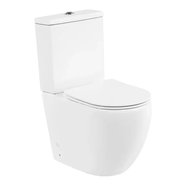 Безободковый унитаз компакт BelBagno AMANDA BB051CPR/BB051SC