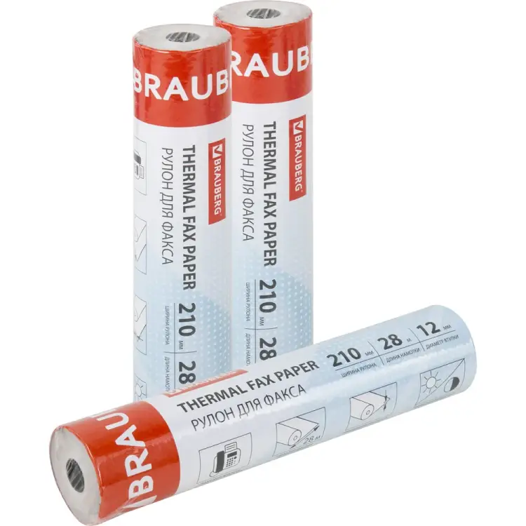Рулон для факса BRAUBERG 110149