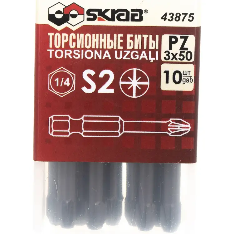 Торсионные биты SKRAB 43875