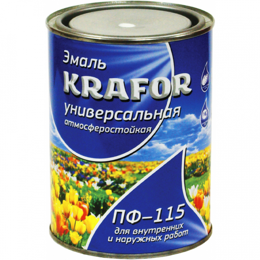 Универсальная эмаль KRAFOR ПФ-115