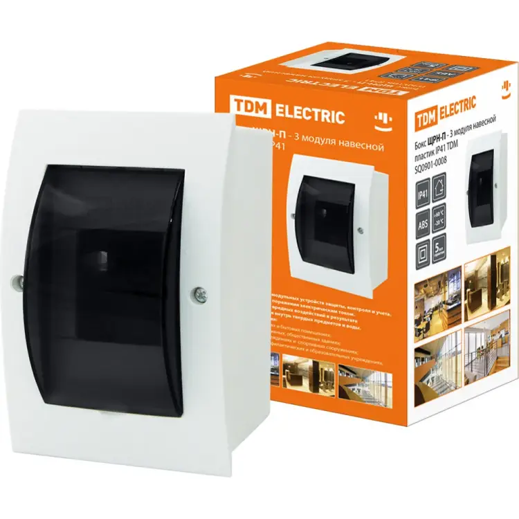 Навесной бокс TDM ELECTRIC ЩРН-П SQ0901-0008