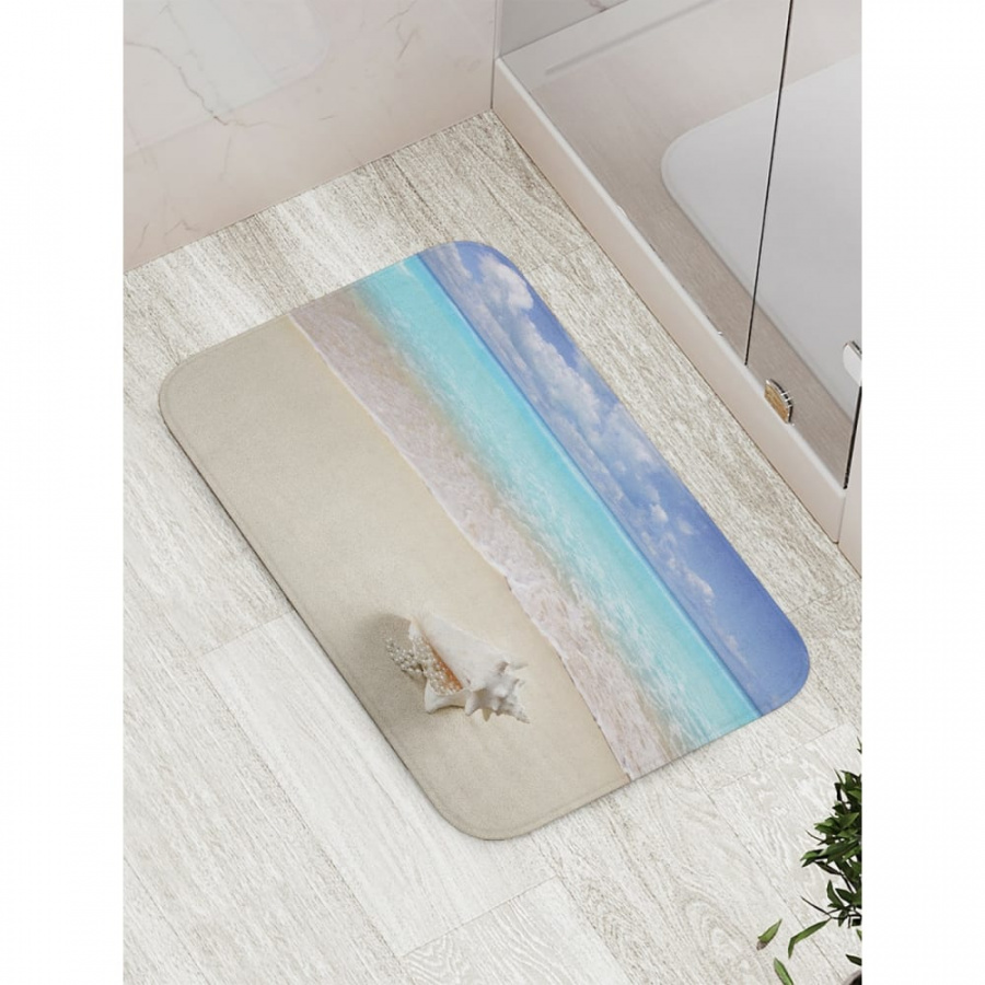 Противоскользящий коврик для ванной, сауны, бассейна JOYARTY Шипастая ракушка