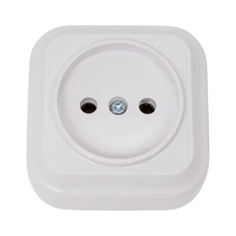 Одноместная розетка BYLECTRICA ВАРИАНТ РА16-0101