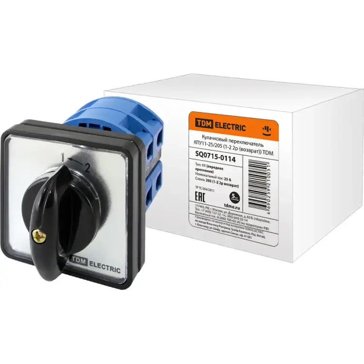 Переключатель TDM ELECTRIC КПУ11-25/2051-2 SQ0715-0114