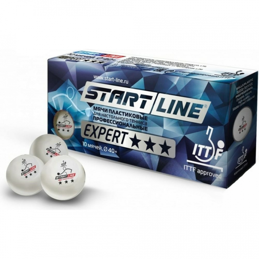 Мячи для настольного тенниса Start Line EXPERT 3*