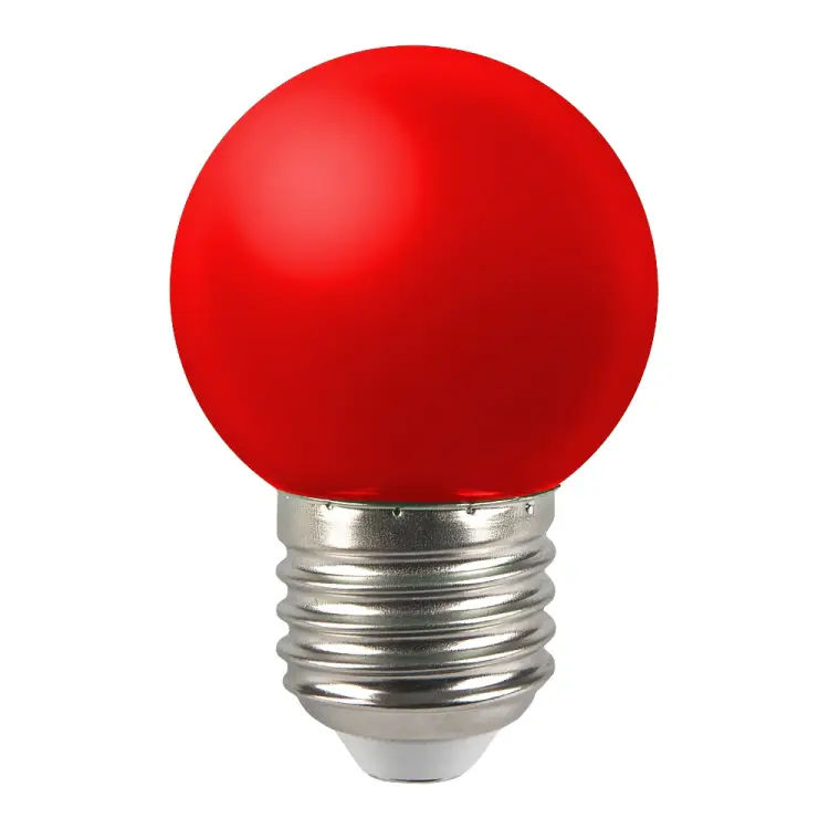 Светодиодная лампа General Lighting Systems GLDEN-G45PB-5-230-E27 RED 661494