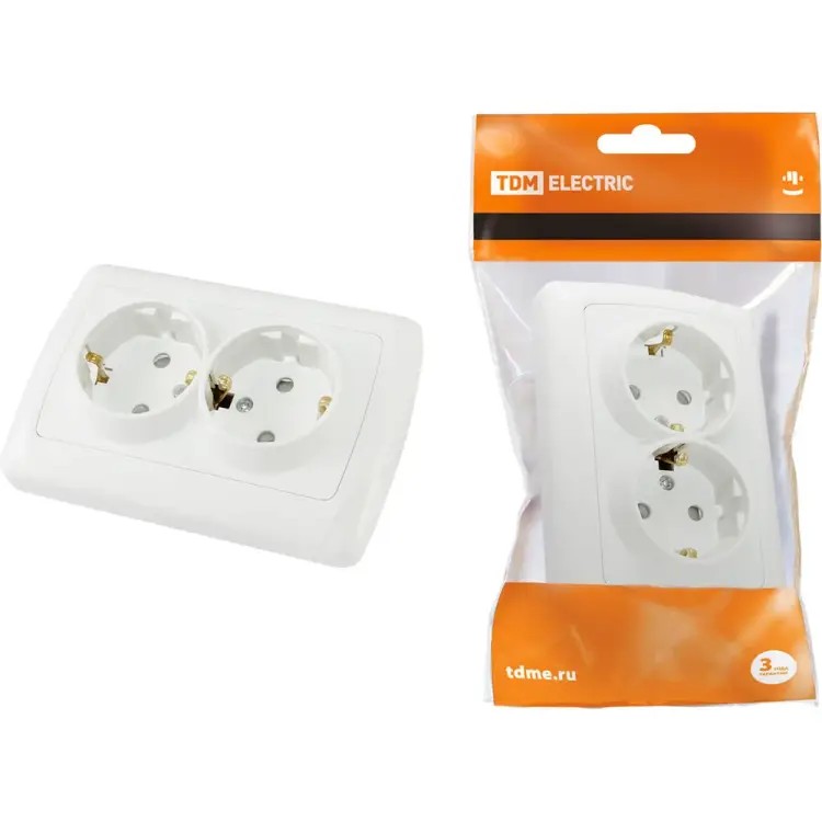 Розетка TDM ELECTRIC Онега SQ1805-0013