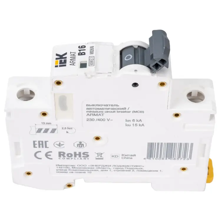 Автоматический выключатель IEK M06N AR-M06N-1-B016