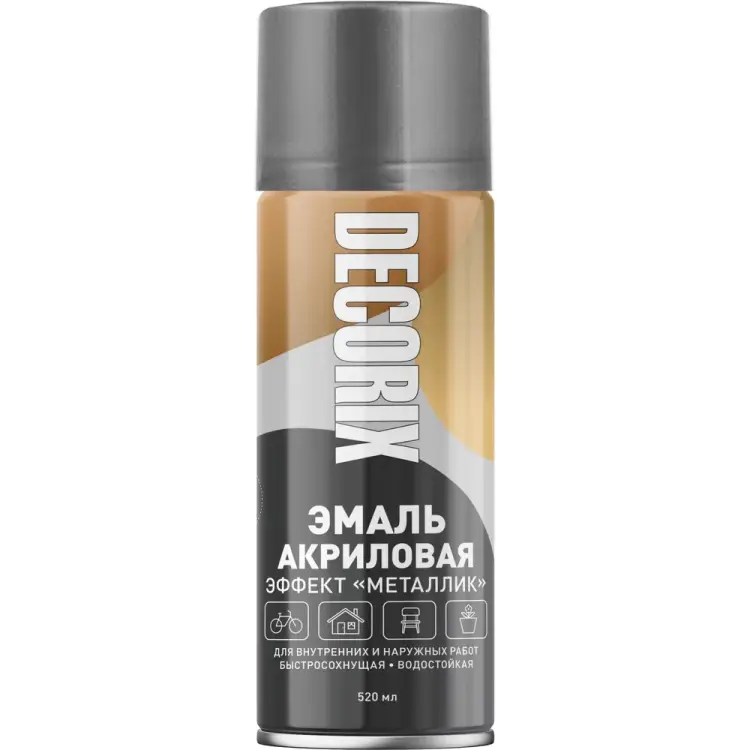 Аэрозольная акриловая эмаль Decorix 0103-91 DX Аэрозольная акриловая эмаль Decorix 0103-91 DX