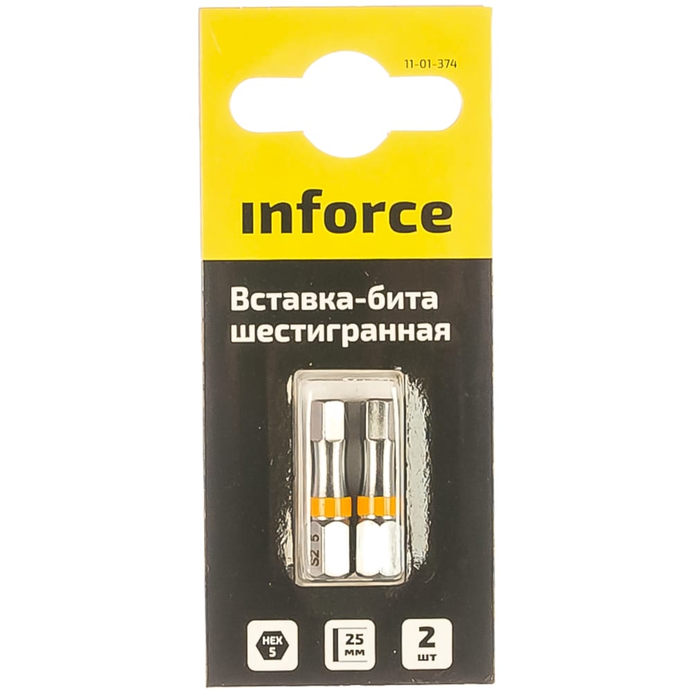 Шестигранная вставка-бита Inforce 11-01-374