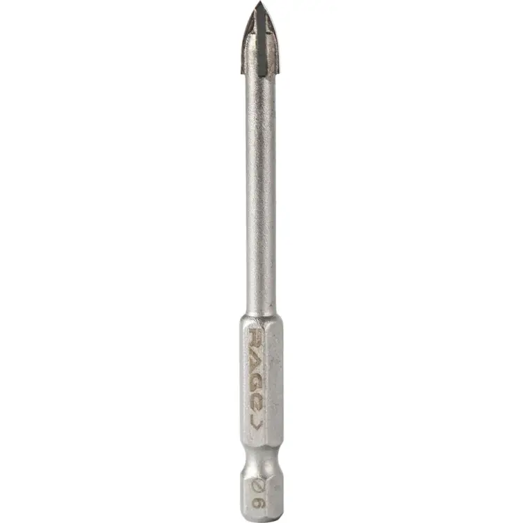 Сверло по стеклу и керамике RAGE QUADRO-X HEX 6 мм rage by 554072