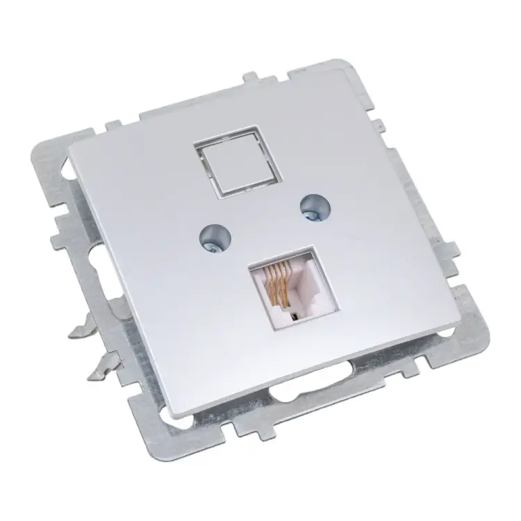 Механизм розетки Nilson Touran/Alegra metallic 24130440