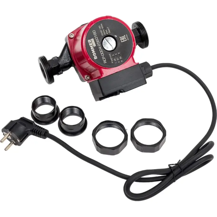 Циркуляционный насос ROMMER profi 25/60-180 RG0091N6E5OL6F Циркуляционный насос ROMMER profi 25/60-180 RG0091N6E5OL6F