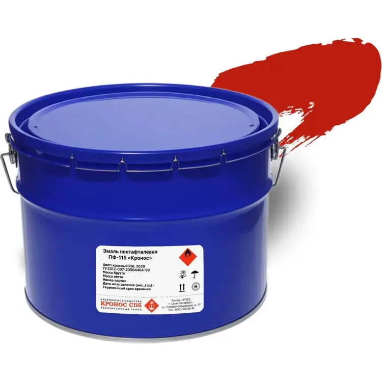 Эмаль КРОНОС СПб ПФ-115 Кронос 4605578002430