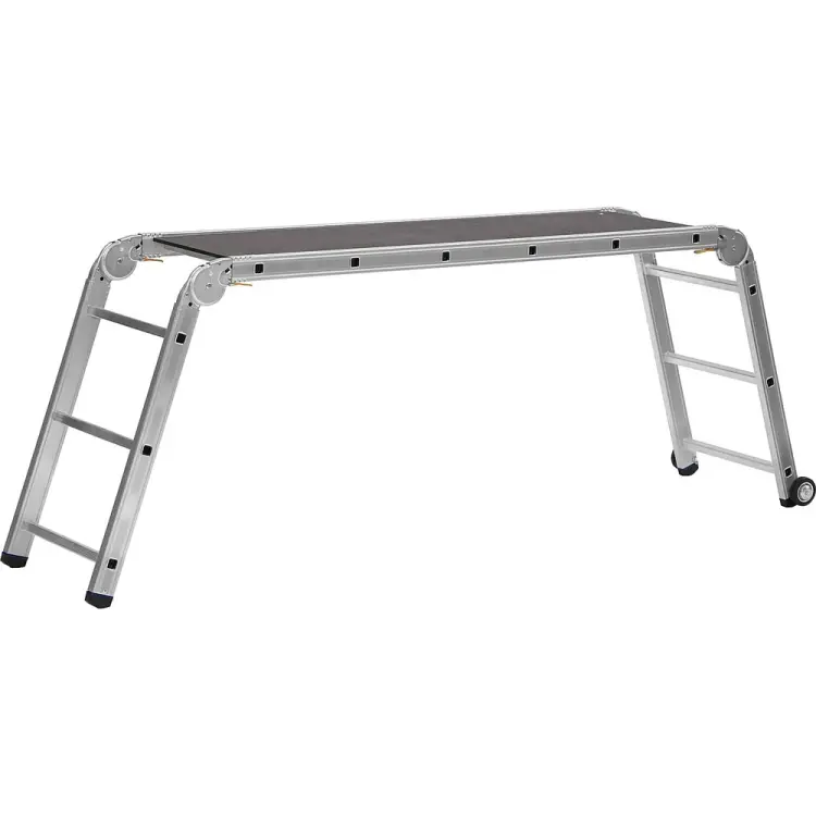 Профессиональные рабочие алюминиевые складные подмости СИБИН ПРП-36 38845