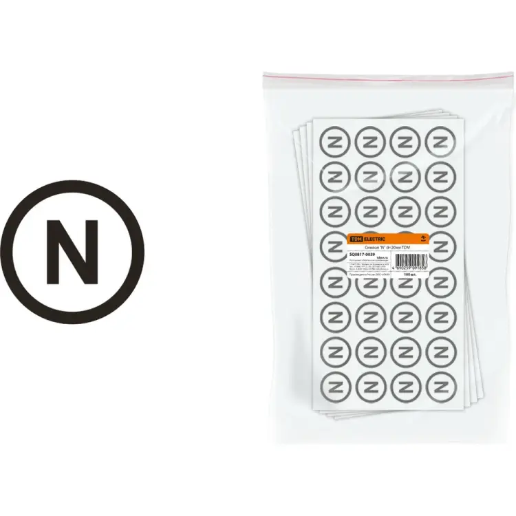 Символ TDM ELECTRIC SQ0817-0039