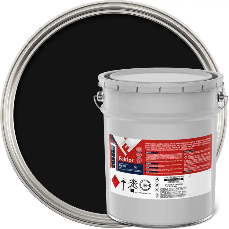 Универсальная эмаль ЯРОСЛАВСКИЕ КРАСКИ FAKTOR 214738 Универсальная эмаль ЯРОСЛАВСКИЕ КРАСКИ FAKTOR 214738