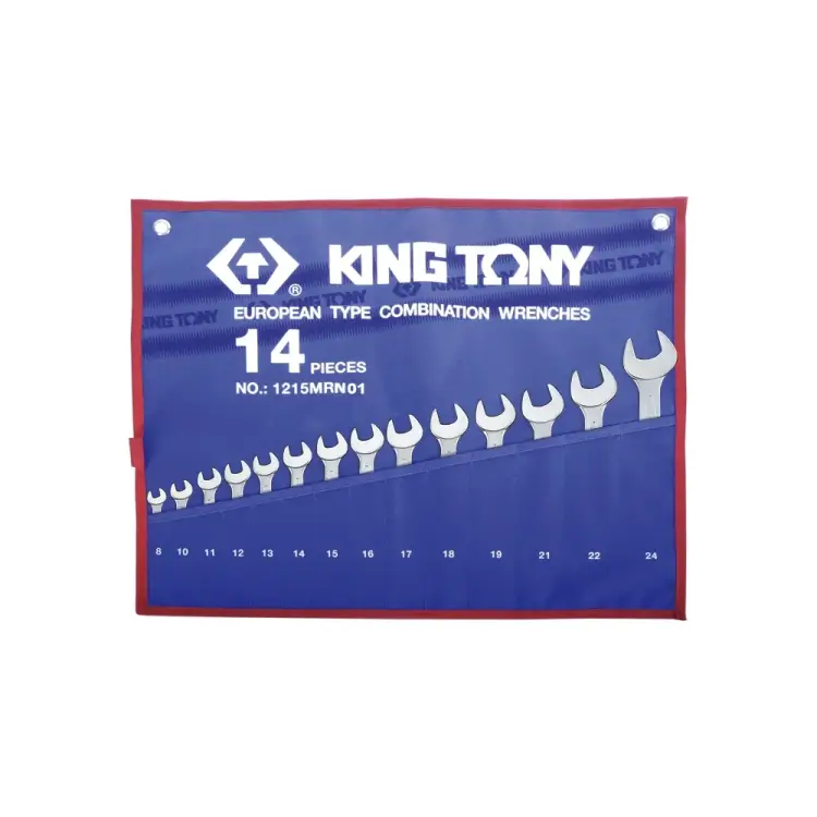 Набор комбинированных ключей KING TONY 1215MRN01 Набор комбинированных ключей KING TONY 1215MRN01