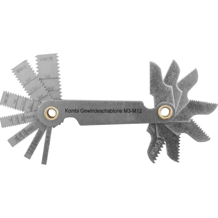 Набор комбинированных резьбовых шаблонов THORVIK PG14SC 52876