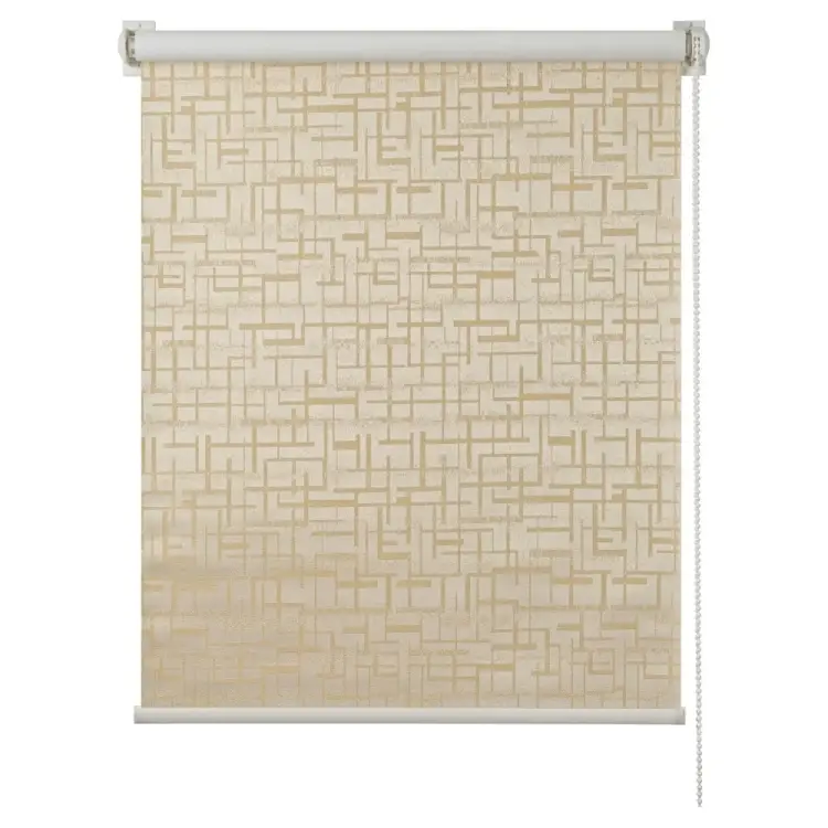 Рулонная штора ПраймДекор Blackout Лабиринт