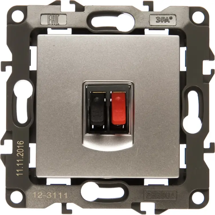 Розетка аудио ЭРА 12-3111-03 Б0027453