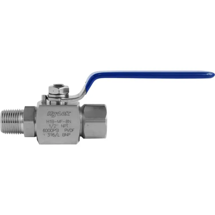 Шаровой кран Hy-Lok H1B-MF-8N Шаровой кран Hy-Lok H1B-MF-8N