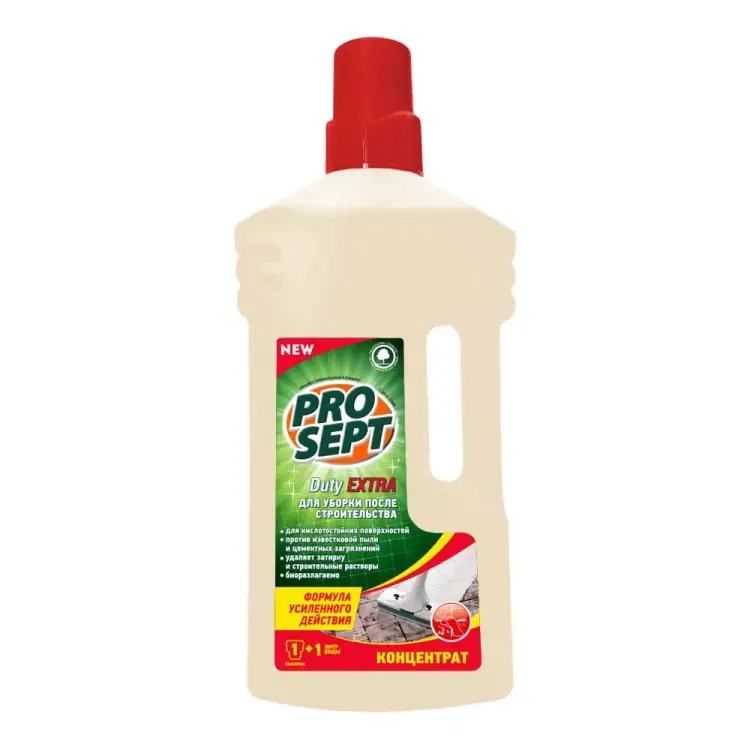 Средство для уборки после строительства PROSEPT Duty Extra 118-1