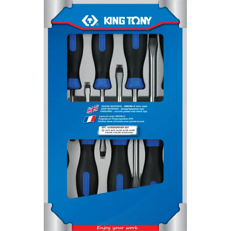 Набор отверток KING TONY 30118MR