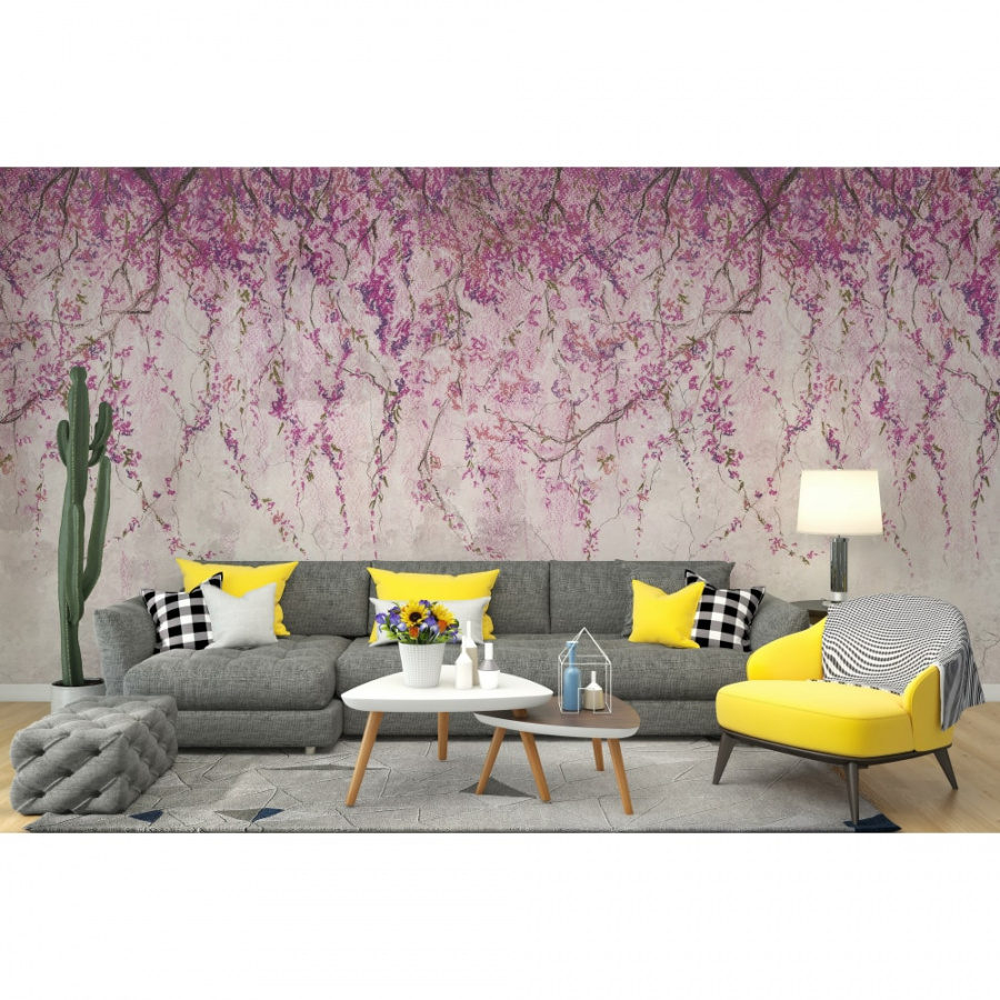 Флизелиновые фотообои PRIMAVERA Ветви Сакуры