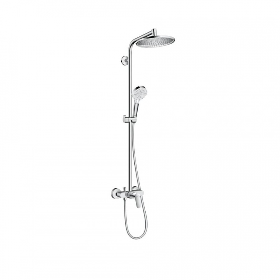 Душевая система Hansgrohe Crometta S 240 1jet Showerpipe Ecosmart