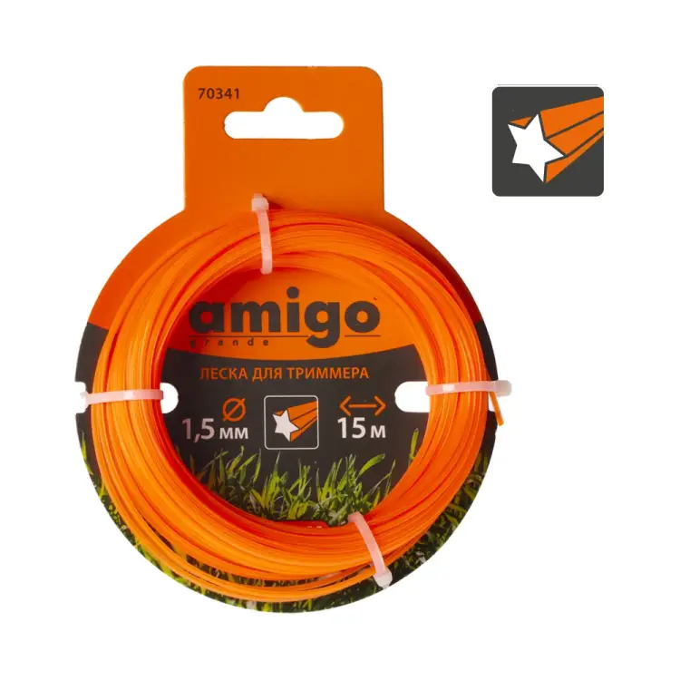 Леска для триммера AMIGO 70341