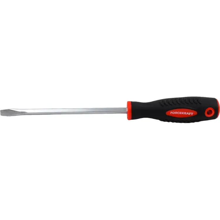 Магнитная шлицевая отвертка Forcekraft Profi 27156 FK-70180175 Магнитная шлицевая отвертка Forcekraft Profi 27156 FK-70180175