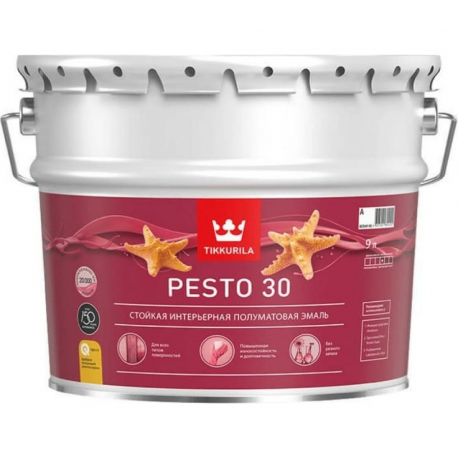 Алкидная эмаль Tikkurila PESTO 30