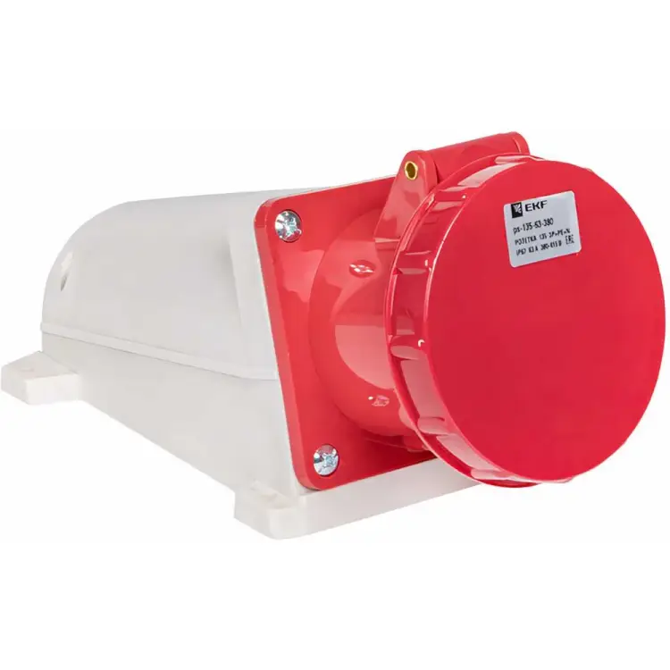 Кабельная розетка EKF ps-135-63-380 Кабельная розетка EKF ps-135-63-380