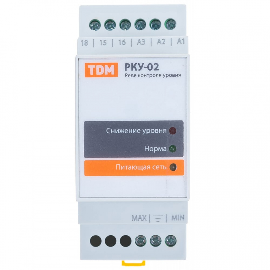 Реле контроля уровня TDM РКУ-02-1