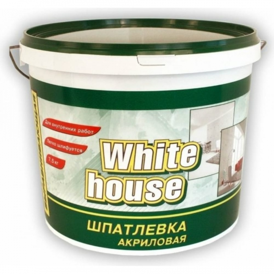 Финишная выравнивающая акриловая шпатлевка White House 14756