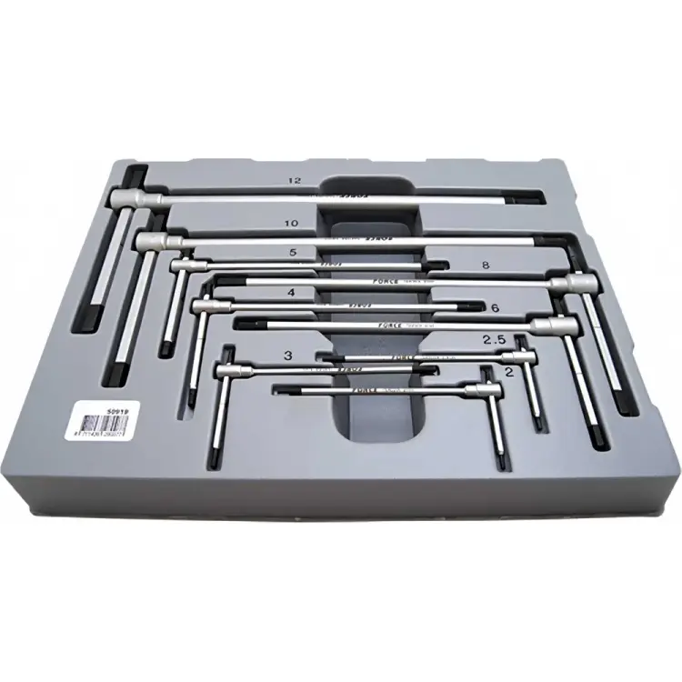 Набор Т-образных регулируемых ключей FORCE 50919