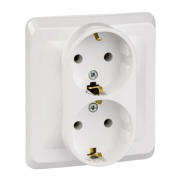 Двухместная розетка Systeme Electric Этюд PC16-007B