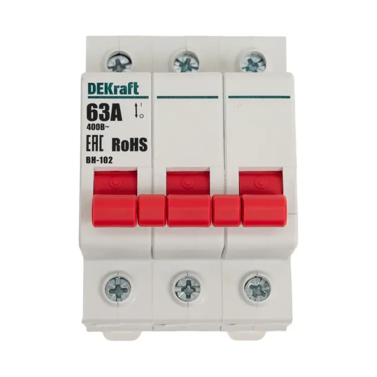 Выключатель нагрузки DEKraft ВН-102 17011DEK Выключатель нагрузки DEKraft ВН-102 17011DEK