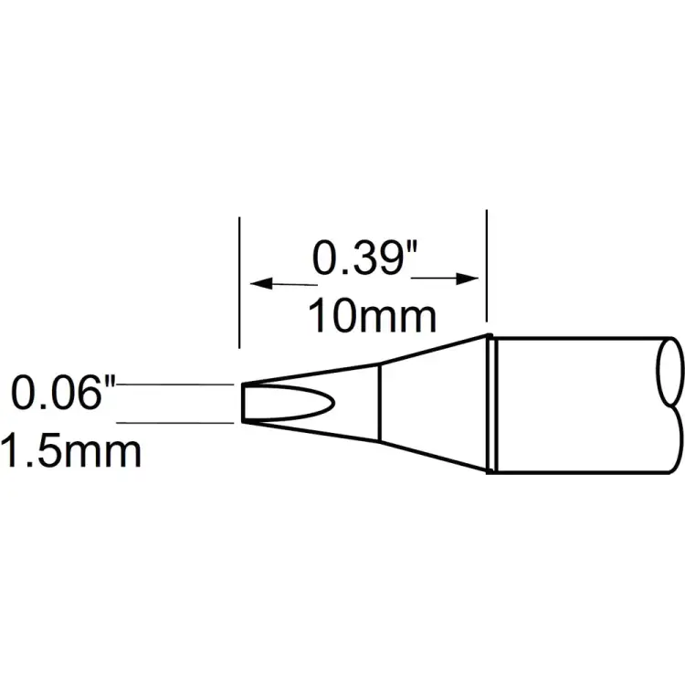 Картридж-наконечник для MFR-H1 METCAL SFP-CH15 Картридж-наконечник для MFR-H1 METCAL SFP-CH15