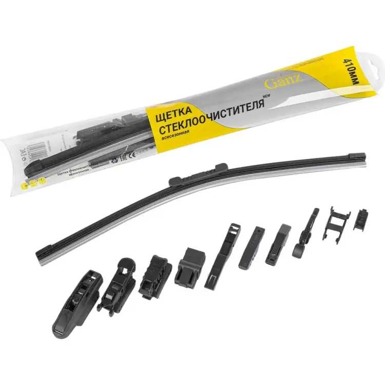 Бескаркасная щетка стеклоочистителя Ganz GIS01029