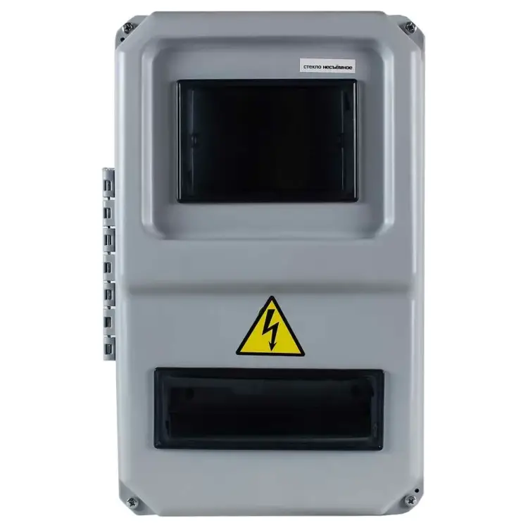 Пластиковый учетно-распределительный навесной корпус KRZMI ВЩУ 3/8 4651117990201